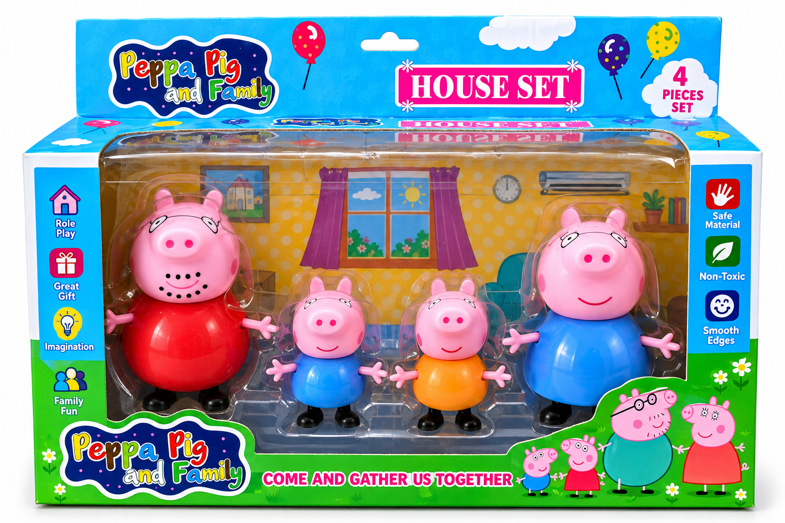 Peppa Pig & Family House Set
