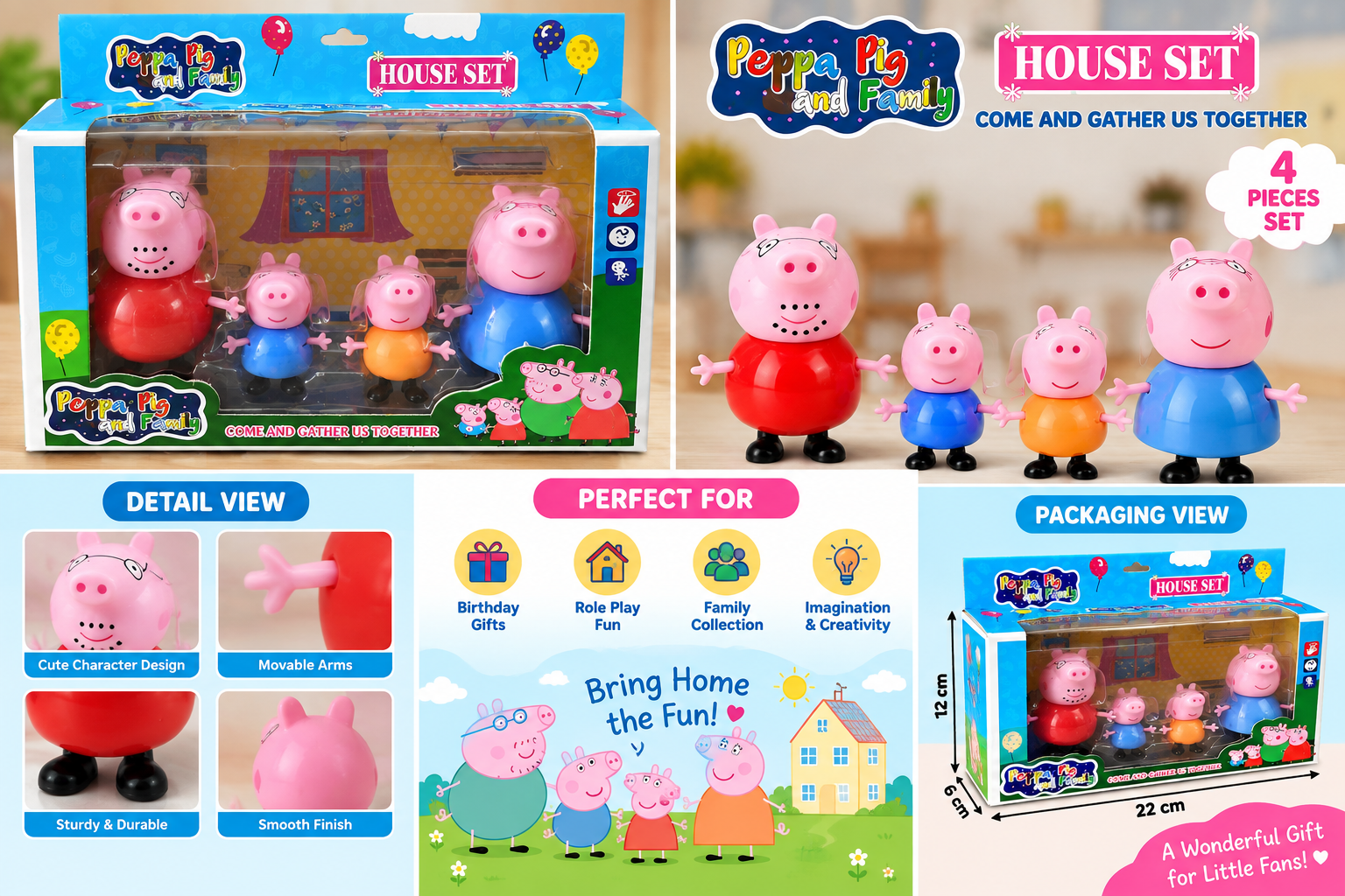 Peppa Pig & Family House Set - Image 2