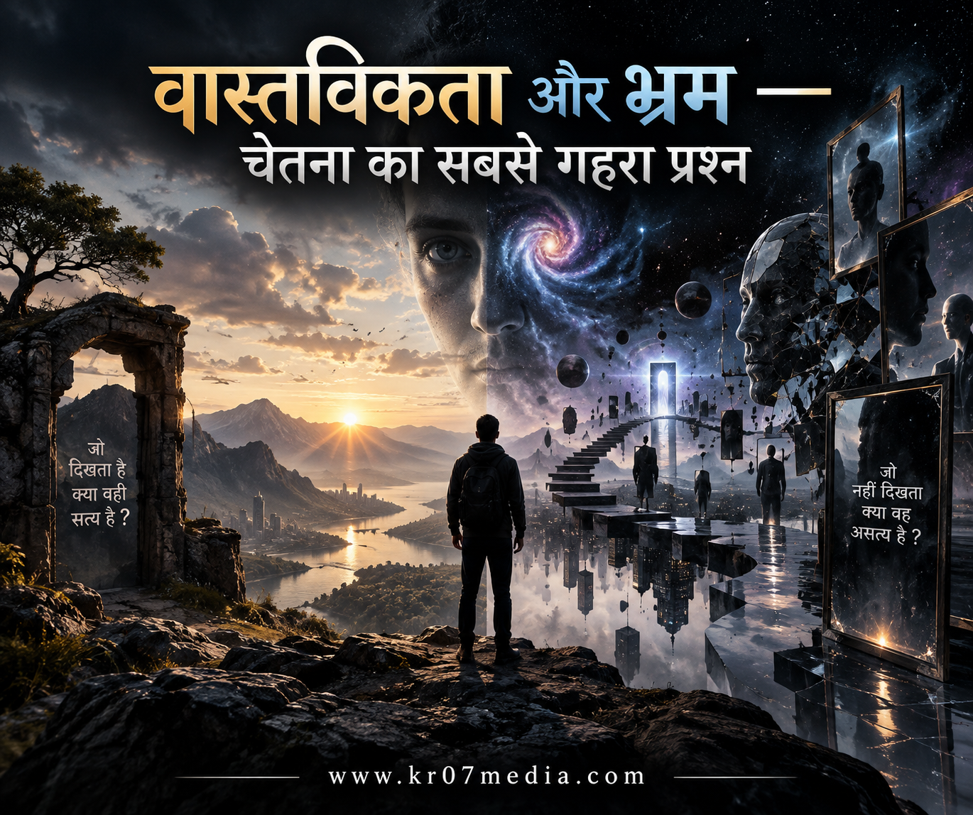 वास्तविकता और भ्रम — चेतना का सबसे गहरा प्रश्न