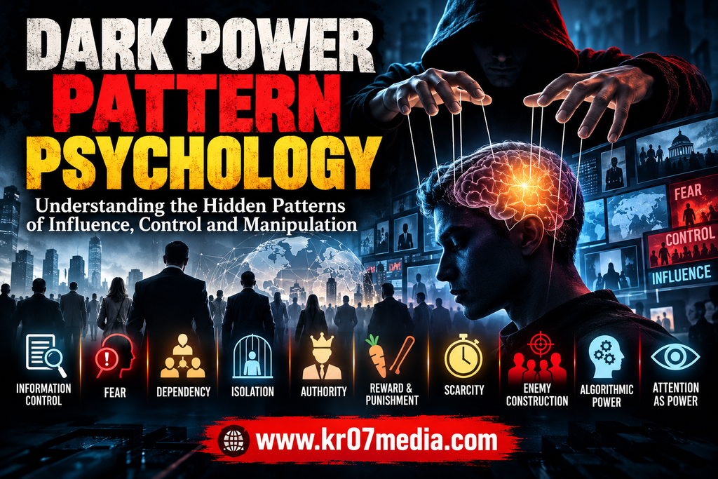 Dark Power Pattern Psychology: Understanding the Hidden Patterns of Influence, Control and Manipulation